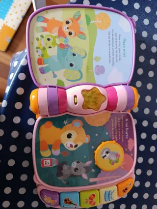 Cancionero VTech Rosa Primeras Canciones