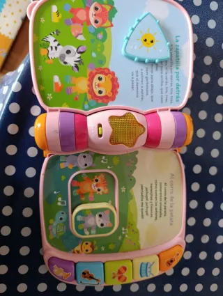 Cancionero VTech Rosa Primeras Canciones