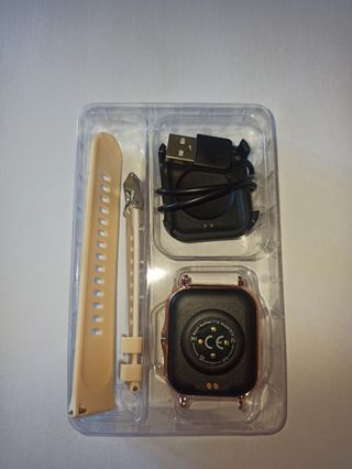 Smartwatch dorado nuevo sin estrenar