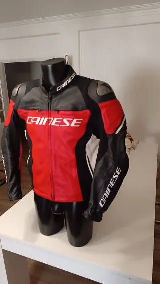 Casaco Dainese Racing 3 Pele