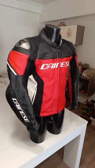 Casaco Dainese Racing 3 Pele