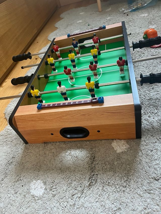 Futbolín sobremesa madera Tetoca