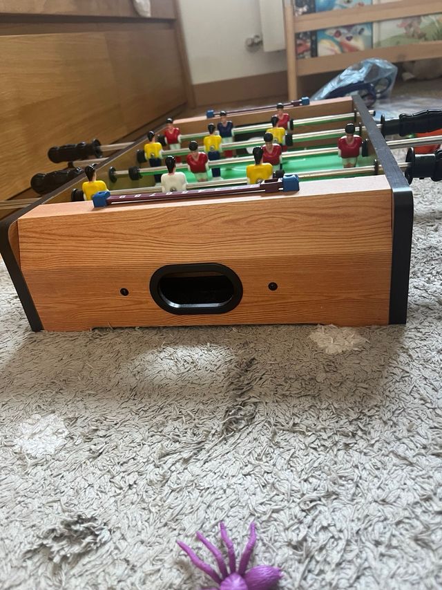 Futbolín sobremesa madera Tetoca