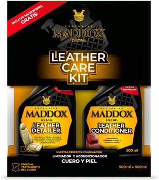 Maddox Detail - Kit Limpieza Cuero Coche | Limpiad