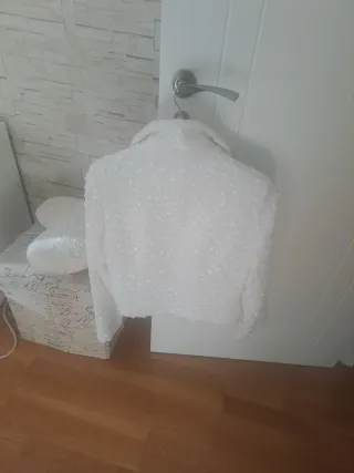 Chaqueta Zara Blanca Talla S