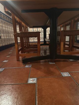 Mesa de madera grande