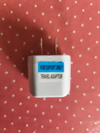 Adaptador Enchufe Blanco 10A 250V
