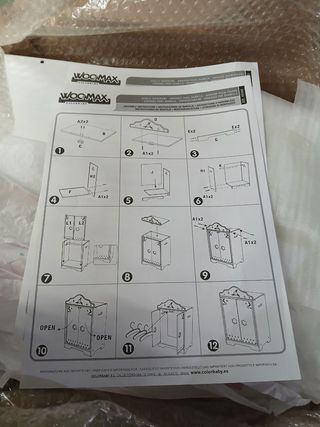 WOOMAX Armario de Madera