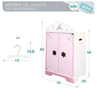 WOOMAX Armario de Madera