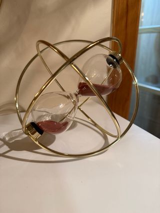 Reloj de Arena Decorativo Dorado