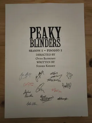 Guion Peaky Blinders - Temporada 1, Episodio 1