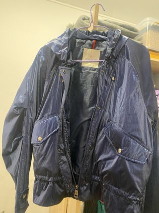 Chaqueta Moncler Azul Brillante