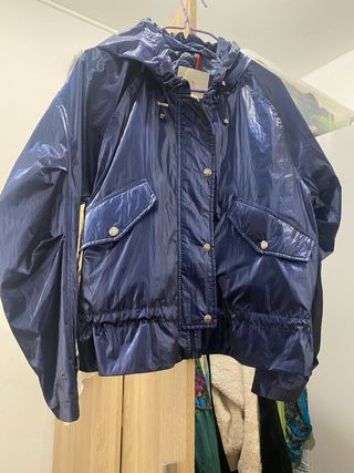 Chaqueta Moncler Azul Brillante