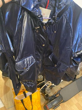 Chaqueta Moncler Azul Brillante