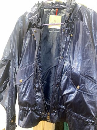 Chaqueta Moncler Azul Brillante