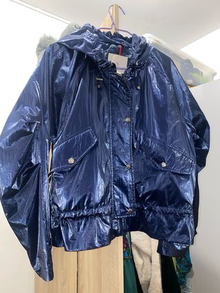 Chaqueta Moncler Azul Brillante