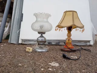 Lámparas de mesa vintage