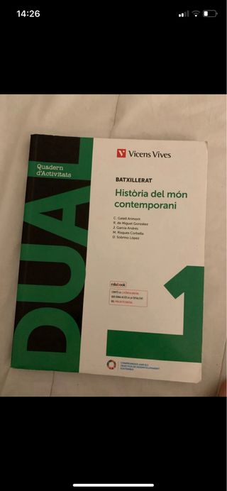 HISTORIA DEL MON CONTEM.. 1 (LC+QA+DIGITAL) (DUAL)