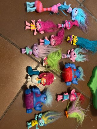 Casa Trolls Morada con Accesorios