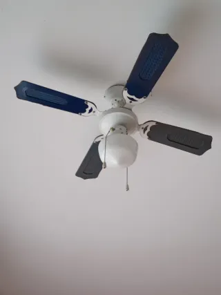 Ventilador de techo con luz