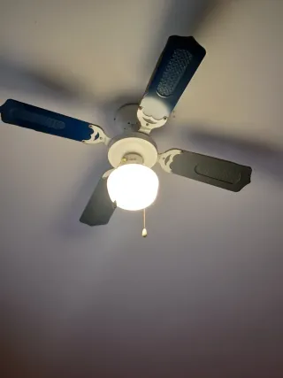 Ventilador de techo con luz