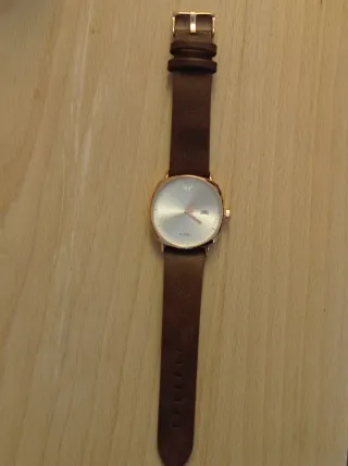 Reloj Tomi Hombre Marrón y Dorado