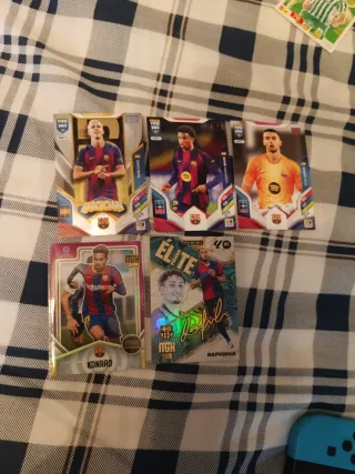 Lote cromos FC Barcelona: Megacracks y FIFA 365