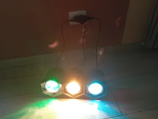 Faretti colorati funzionanti