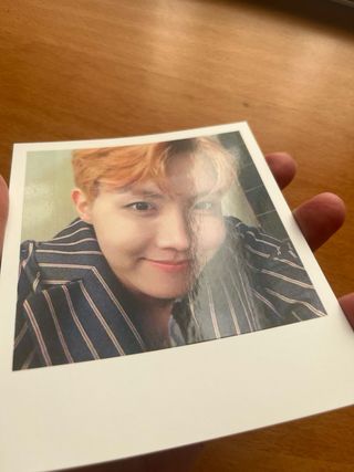 Photocard BTS J-Hope Wings Álbum