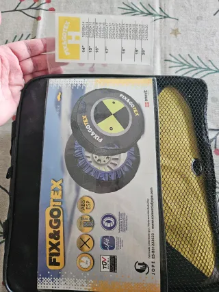 Cadenas de nieve textiles FIX&GOTEX