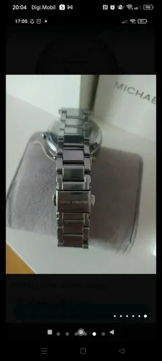 Reloj Michael Kors Plata acero plateado circonitas