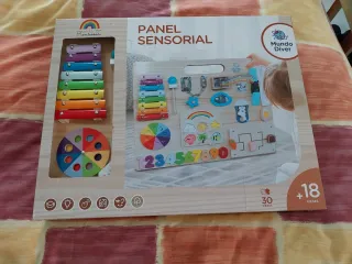 Panel Sensorial Montessori Mundo Diver