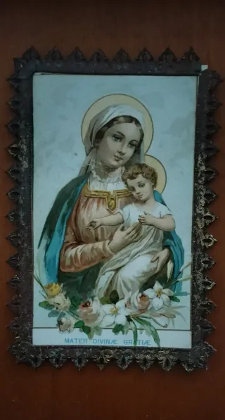 Antico Santino Mater Divinae Gratiae