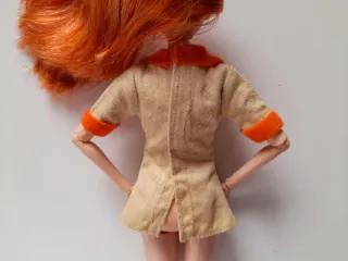 camice sciancrato Barbie color sabbia