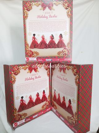 Barbie Collector Holidays 2024 lotto di 3 bambole