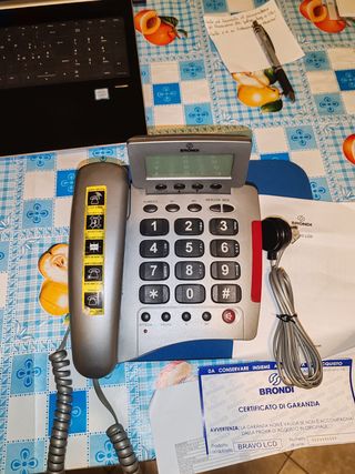 Telefono Brondi Bravo LCD Senior