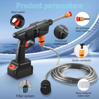 Hidrolimpiadora Inalámbrica, Lavadora de Alta Pres