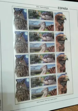 LOTE 15 ÁLBUMES SELLOS ESPAÑA EDIFIL - 1965 - 2018