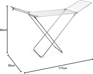 Rayen - Tendedero de aluminio, Con superficie de 2