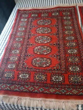 Alfombra Pakistán Lana Roja