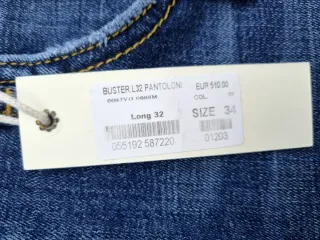 Jeans Diesel Hombre Azules 100% Algodón