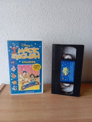 VHS Nº 1 MAGIC ENGLISH WALT DISNEY. SALUDOS.