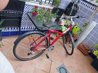 Bicicleta para Adulto Roja BTWIN Original