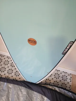 Tabla de surf evolutiva 7'2 y funda viaje