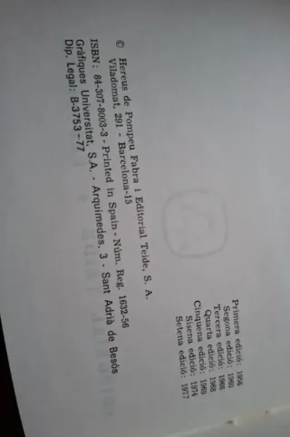 Gramatica catalana + Vocabulario Castella-Catala