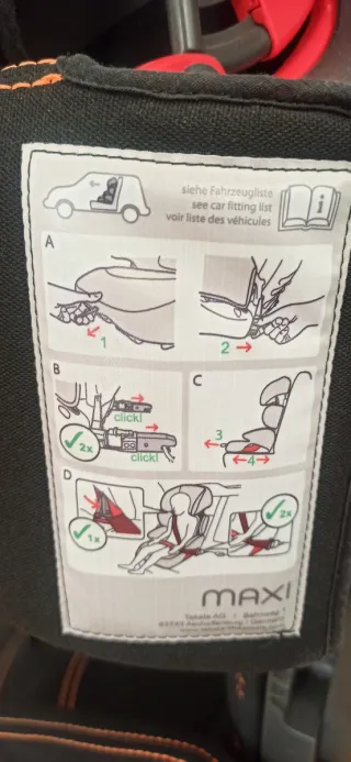 Silla Auto Takata Isofix G2-3