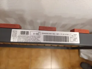 Somier Metálico con Lamas de Madera 90x190