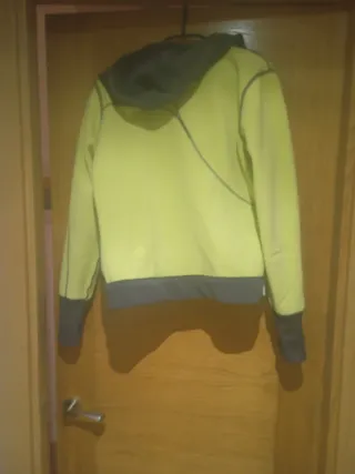 Polar Mujer Gris y Verde