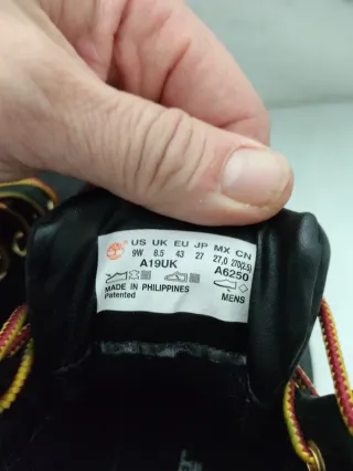 Botas Timberland Negras