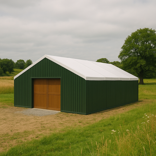 Carpa industrial agrícola sin licencia Asturias